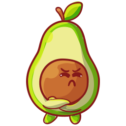 aguacate sticker