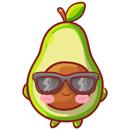 aguacate sticker