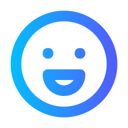 Design PNG E SVG De Rosto De Emoticon De Sorriso Simples Para