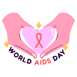 world aids day sticker