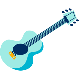 guitarra sticker