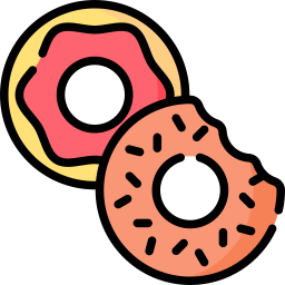 Rosquilla Iconos Gratis De Comida Y Restaurante