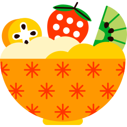 ensalada de frutas sticker