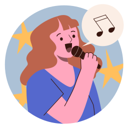 cantante sticker