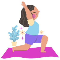 yoga sticker