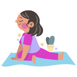 yoga sticker