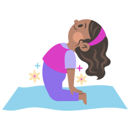 yoga sticker