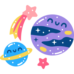 space sticker