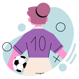 jugador de fútbol sticker