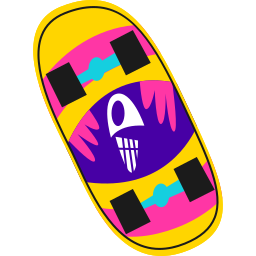 patineta sticker