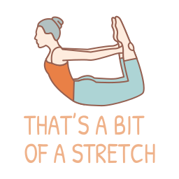 yoga sticker