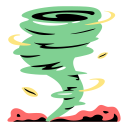 tornado sticker