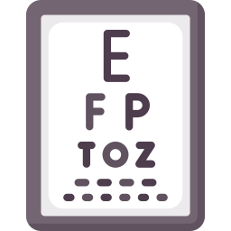 Eye test - Free medical icons