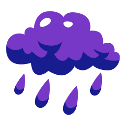 lluvia sticker