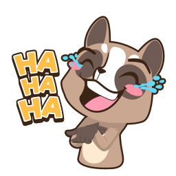 riendo sticker