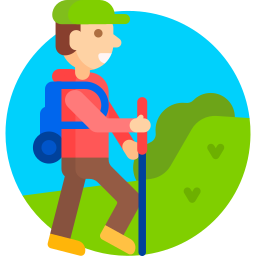 Hiking - Free people icons