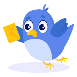 🐦 Twitter Logo - Royalty-Free GIF - Animated Sticker - Free PNG - Animated  Icon