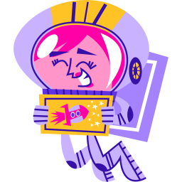 astronauta sticker