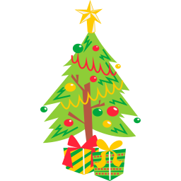 Árbol de navidad sticker