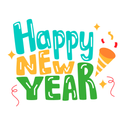 Happy New Year Stickers - Free entertainment Stickers