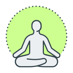 Meditation - Free wellness icons