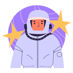 astronauta sticker