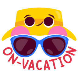 vacation sticker