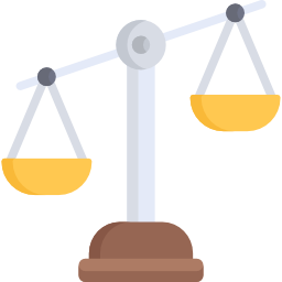 Premium Vector  Scales for weighing libra justice hand drawn