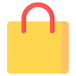 Premium Vector  Shopping bag large size icon of emoji bag