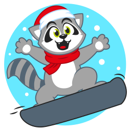 snowboard sticker