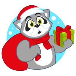 papa noel sticker