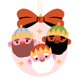 reyes magos sticker