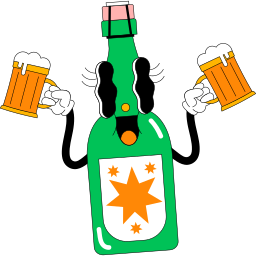 cerveza sticker