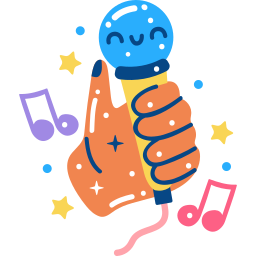 karaoke sticker