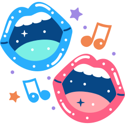 karaoke sticker