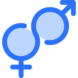 Gender fluid - Free shapes icons