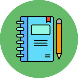 Notebook - Free education icons