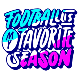 fútbol americano sticker