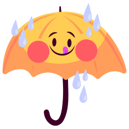 lluvia sticker