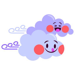 Wind Stickers - Free weather Stickers