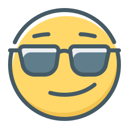 Sun glasses - Free smileys icons