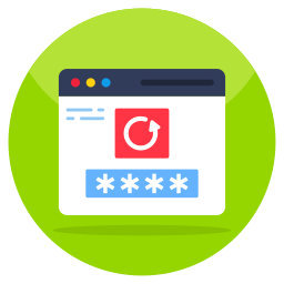 Reset password - Free seo and web icons