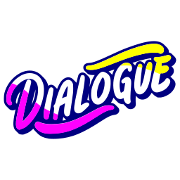 diálogo sticker