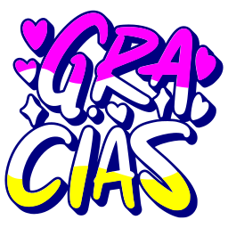 gracias sticker