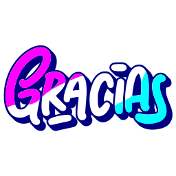 gracias sticker