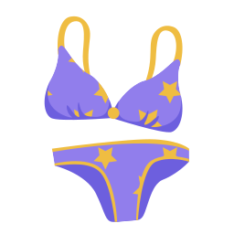 bikini sticker