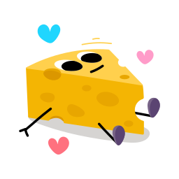 queso sticker