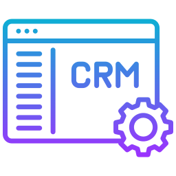 Crm - Iconos Gratis De Negocio