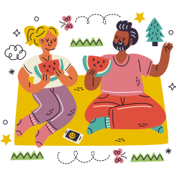 picnic sticker