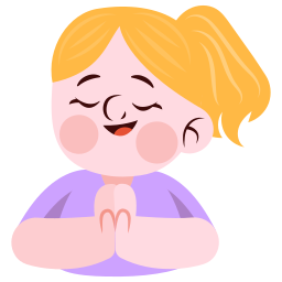 Meditation sticker